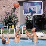 Lifetime Impact 44&#34; Telescoping Portable Poolside Basketball System