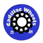 Cadillac Wheels, 70/80 Clear Blue, Set of 4