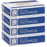 Bakers & Chefs™ Round Toothpicks - 4/800ct