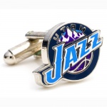 UTAH JAZZ NBA EXECUTIVE CUFFLINKS W/JEWELRY BOX