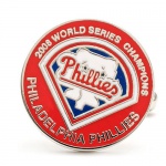 PHILADELPHIA PHILLIES MLB 08 WORLD SERIES CHAMPIONS COMMEMORATIVE EXECUTIVE CUFFLINKS W/JEWELRY BOX