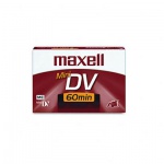 Maxell Premium Grade Mini DV Camcorder Tape Cassette - 60 Minutes