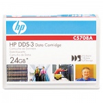 HP 1/8&#34; DDS-3 Data Cartridge - 12GB Native/24GB Compressed Data Capacity