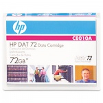 HP 1/8&#34; DAT 72 Data Cartridge - 36GB Native/72GB Compressed Data Capacity