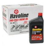 Texaco Havoline 2-Cycle Engine Oil - 12 quart case