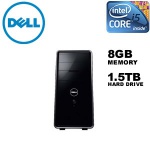 Dell Inspiron 580 Desktop Core i5-650 3.20GHz 512MB NVIDIA Graphics AX210 Speakers 19-in-1 Card Reader