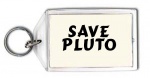 Save Pluto Keychain