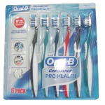 Oral B CrossAction® ProHealth™ Toothbrush - 6pk