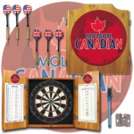 Molson Dart Cabinet includes Darts and Board