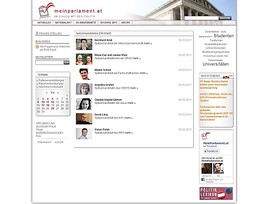 Die Spitzenkandidatinnen und -kandidaten der ÖH-Wahl 2011 auf www.meinparlament.at