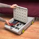 Lock & Roll Portable Personal Safe Fits Under Beds Great For Dorms and RV's